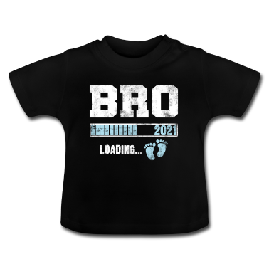 Geschenk Geburt Baby T-Shirt - Bruder 2021 Geburt Geschwister