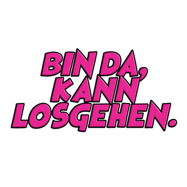 Motiv BIN DA, KANN LOSGEHEN - Geburt - Baby - Mädchen