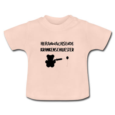 Geschenk Geburt Baby T-Shirt - Heranwachsende Krankenschwester - Geschenk Geburt