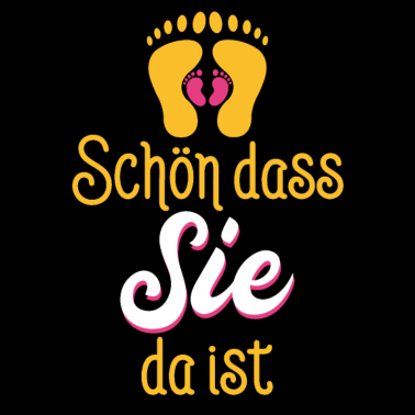 Motiv Geschenk Geburt schön, dass er da ist