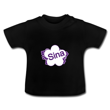 Geschenk Geburt Baby T-Shirt - Sina Blume Geburt Taufe