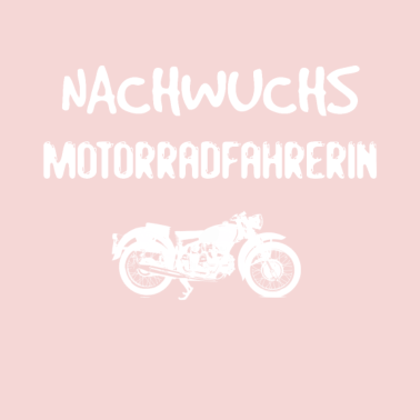Motiv Nachwuchs Motorradfahrerin - Geschenkidee Geburt