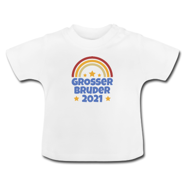 Geschenk Geburt Baby T-Shirt - Großer Bruder 2021 - Geburt