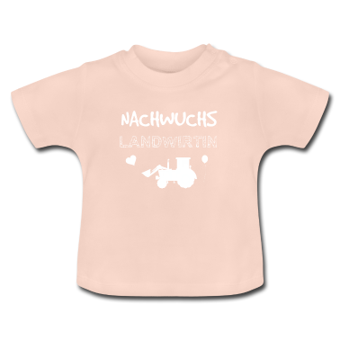 Geschenk Geburt Baby T-Shirt - Nachwuchs Landwirtin Kleidung zur Geburt