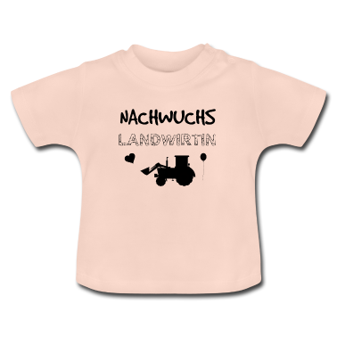 Geschenk Geburt Baby T-Shirt - Nachwuchs Landwirtin Geburt Geschenkidee