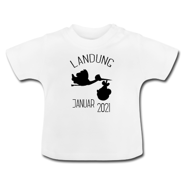 Geschenk Geburt Baby T-Shirt - Geburt Januar 2021