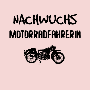 Motiv Nachwuchs Motorradfahrerin - Geburt Geschenk