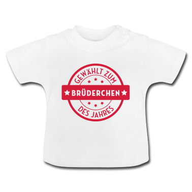 Geschenk Geburt Baby T-Shirt - Bruder / Geburt / Schwester / Bruderchen