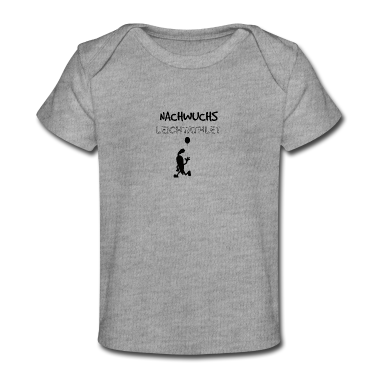 Geschenk Geburt Baby T-Shirt - Nachwuchs Leichtathlet Geschenk Geburt
