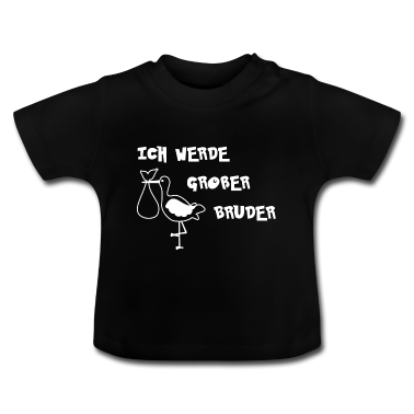 Geschenk Geburt Baby T-Shirt - Großer Bruder / Geburt / Schwangerschaft
