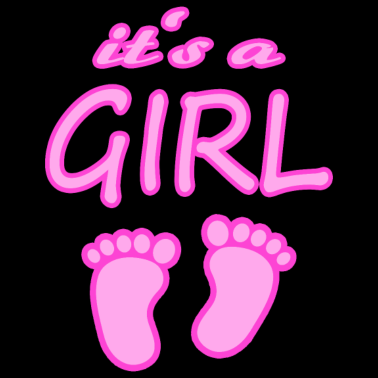 Motiv Mädchen Schwangerschaft Geburt Geschenk