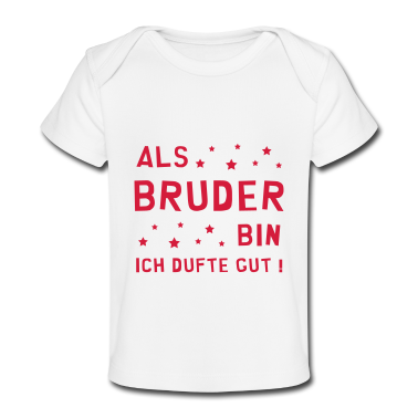 Geschenk Geburt Baby T-Shirt - Bruder / Geburt / Schwester / Bruderchen