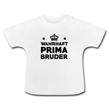 Geschenk Geburt Baby T-Shirt - Bruder / Geburt / Schwester / Bruderchen
