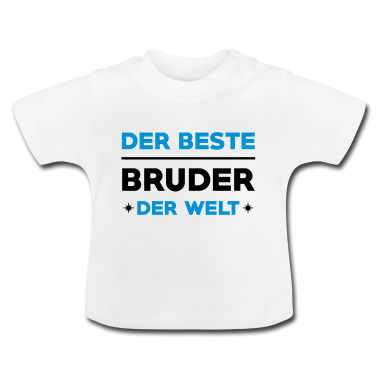Geschenk Geburt Baby T-Shirt - Bruder / Geburt / Schwester / Bruderchen