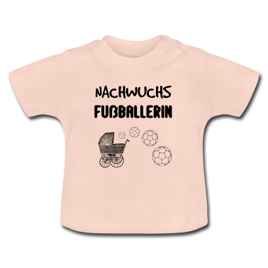 Geschenk Geburt Baby T-Shirt - Nachwuchs Fussballerin - Geschenkidee Geburt