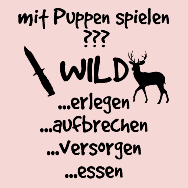 Motiv Jungjägerin - Geschenkidee Geburt Geburtstag