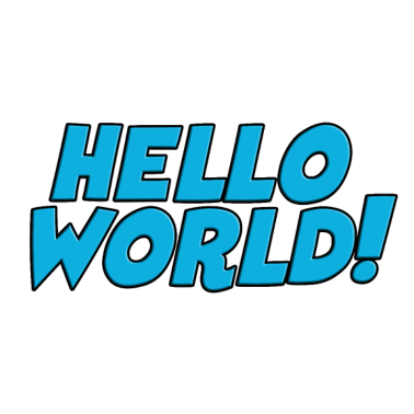 Motiv HELLO WORLD! - BABY - GEBURT