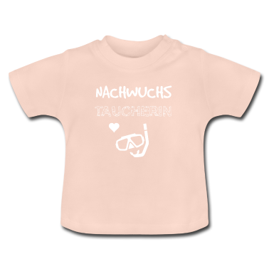Geschenk Geburt Baby T-Shirt - Nachwuchs Taucherin - Geburt Geschenkidee