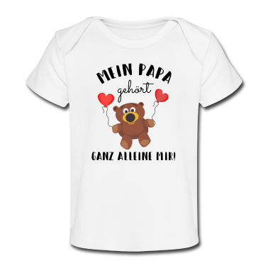 Geschenk Geburt Baby T-Shirt - Kind Geburt Papa Geschenk
