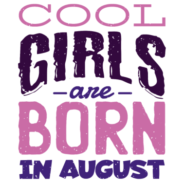 Motiv Mädchen Geburtstag Geburt August