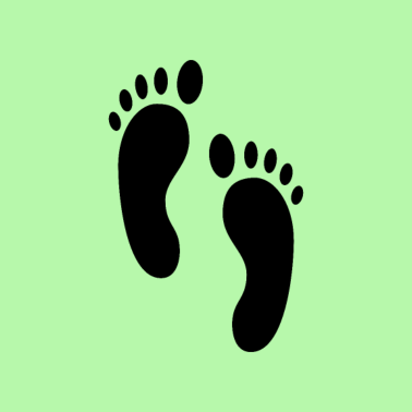 Motiv Baby Geburt Füße Glücklich