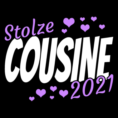 Motiv Cousine 2021 Geburt Geschenk