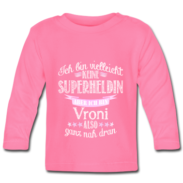 Geschenk Geburt Baby Langarmshirt - vroni