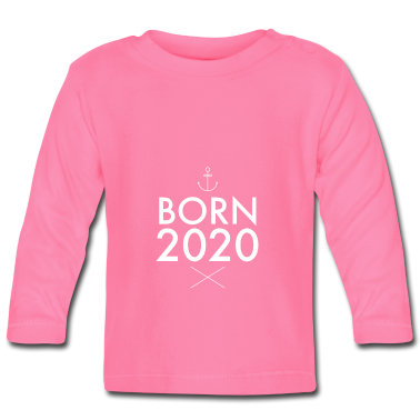 Geschenk Geburt Baby Langarmshirt - Spruchdesign – Geburt