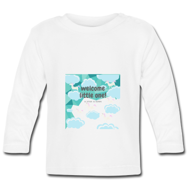 Geschenk Geburt Baby Langarmshirt - Geburt eines Baby