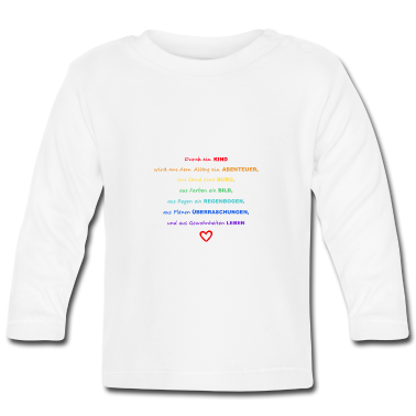 Geschenk Geburt Baby Langarmshirt - Geburt | Baby
