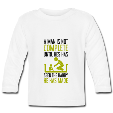 Geschenk Geburt Baby Langarmshirt - Baby Geburt