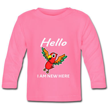 Geschenk Geburt Baby Langarmshirt - Baby Geburt Schwanger