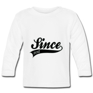 Geschenk Geburt Baby Langarmshirt - Geburt - Since 2012