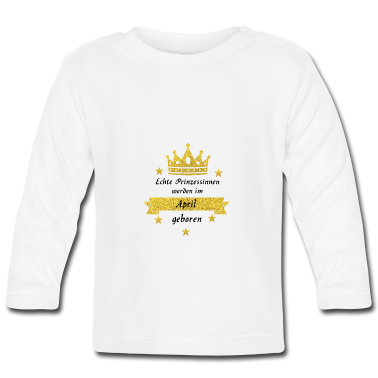 Geschenk Geburt Baby Langarmshirt - Geschenk zur Geburt eines Kindes