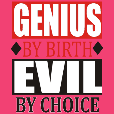 Motiv Genie Von Geburt