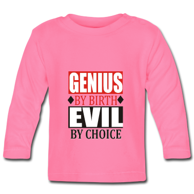 Geschenk Geburt Baby Langarmshirt - Genie Von Geburt