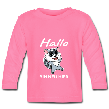 Geschenk Geburt Baby Langarmshirt - Baby Geburt Schwanger