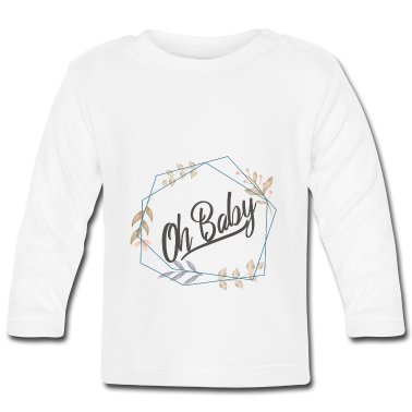 Geschenk Geburt Baby Langarmshirt - Baby Geburt Geschenk