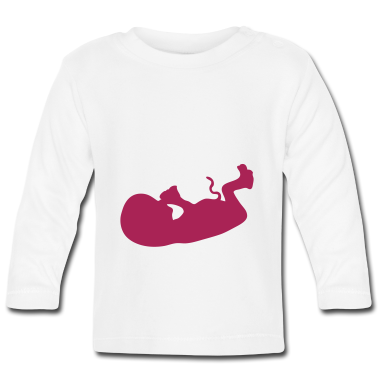 Geschenk Geburt Baby Langarmshirt - Geburt des Fötusbabys 4