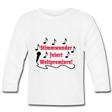 Geschenk Geburt Baby Langarmshirt - Baby Geburt Stimmwunder