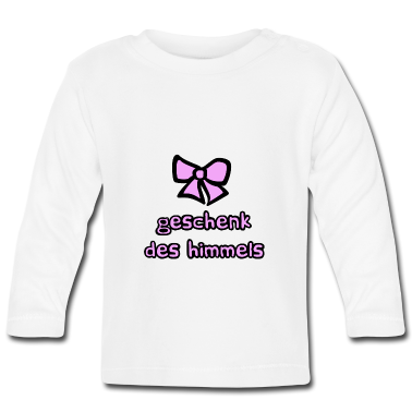 Geschenk Geburt Baby Langarmshirt - Geburt Geschenk Mädchen