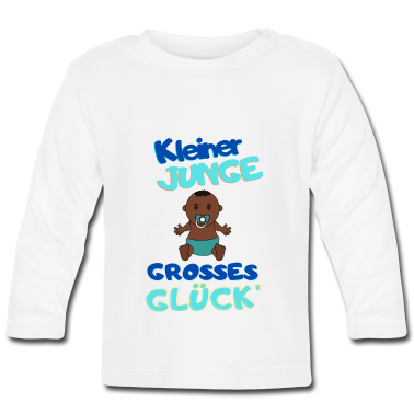 Geschenk Geburt Baby Langarmshirt - Geburt-baby, Junge