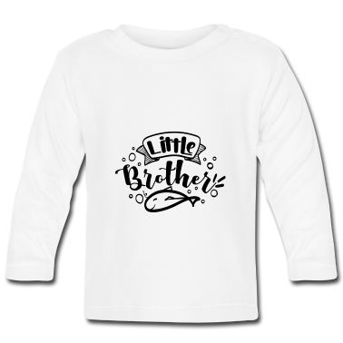 Geschenk Geburt Baby Langarmshirt - Geburt kleiner Bruder