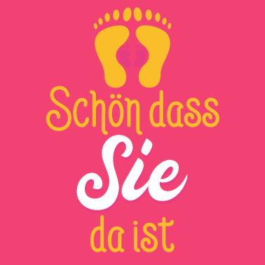 Motiv Geschenk Geburt schön, dass er da ist