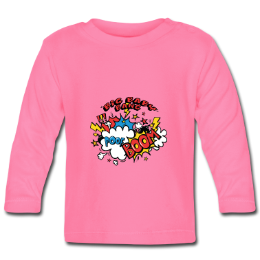 Geschenk Geburt Baby Langarmshirt - Baby Boom - Explosion - Geburt