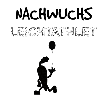 Motiv Nachwuchs Leichtathlet Geschenk Geburt