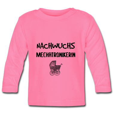 Geschenk Geburt Baby Langarmshirt - Nachwuchs Mechatronikerin - Geschenkidee Geburt