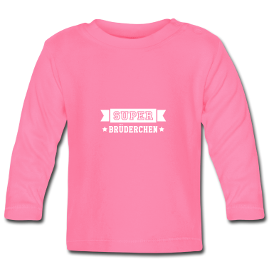 Geschenk Geburt Baby Langarmshirt - Bruder / Geburt / Schwester / Bruderchen