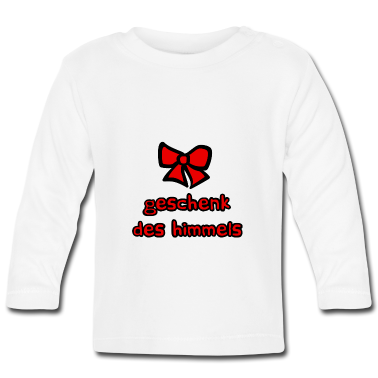 Geschenk Geburt Baby Langarmshirt - Geschenk des Himmels Baby Geburt