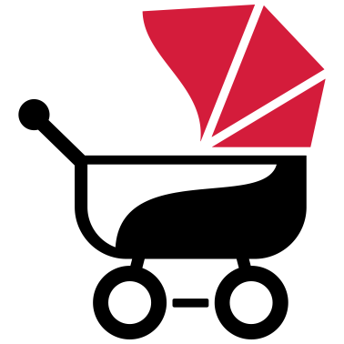Motiv Kinderwagen Geschenk Geburt